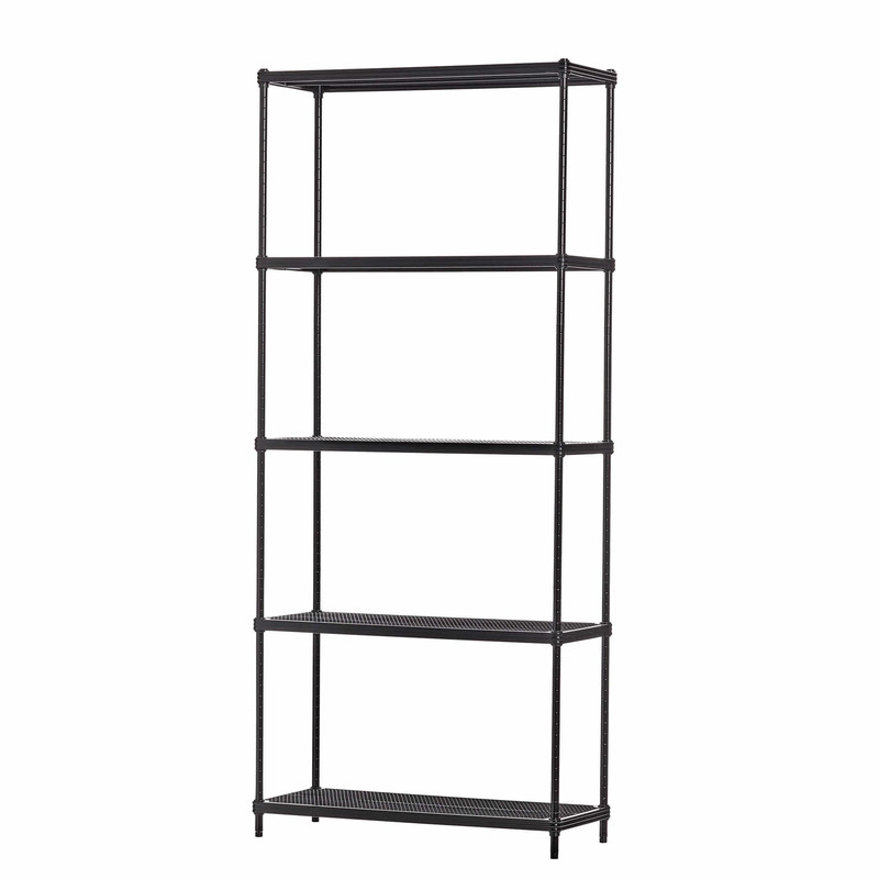 MeshWorks Bookshelf Black